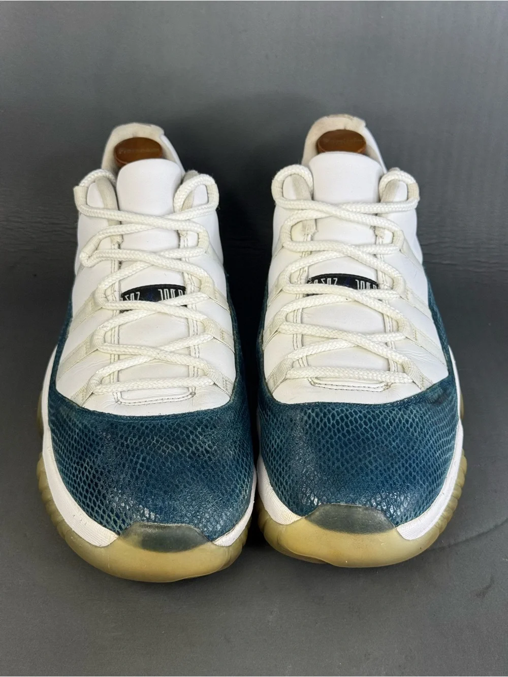 Air Jordan 11 Retro Low 'Snakeskin' athletic sneaker shoes men’s size 13
